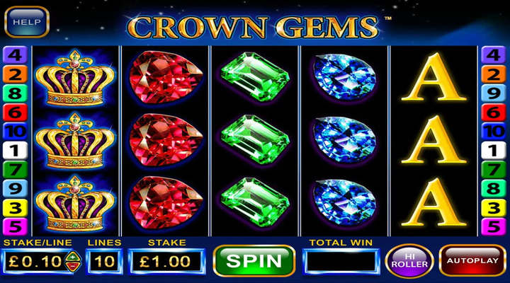 Crown Gems Slot Screenshot